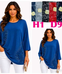 Bluzki Damskie,Size m/l-xl/2xl,paczka 12szt, mix kolor