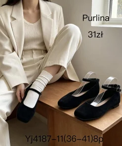 Buty Baleriny DAMSKIE 36-41 8par)