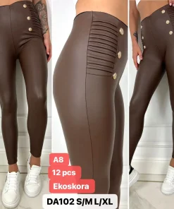 Spodnie skórzane Damskie,Size s/m-l/xl,paczka 12szt, 1 kolor