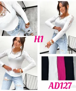 Bluzy Damskie,Size m/l-l/xl,paczka 12szt, mix kolor