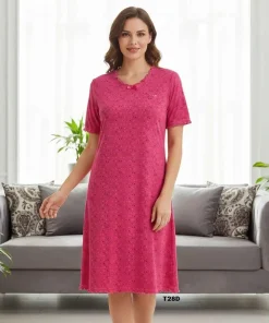 Koszule nocne damskie,size m-3xl, Paczka 10szt ,mix kolor