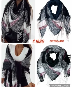 Szaliki damskie ,Paczka 12szt mix