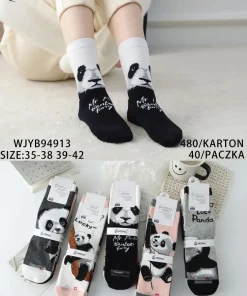 Skarpety damskie,size 35-42,paczka 40szt, mix kolor
