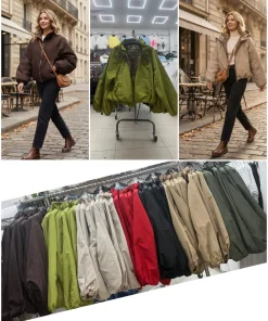 Kurtki damskie WŁOSKA,Size uni ,paczka 6 szt mix kolor