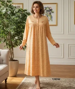 Koszule nocne damskie,size m-4xl, Paczka 10szt ,mix kolor