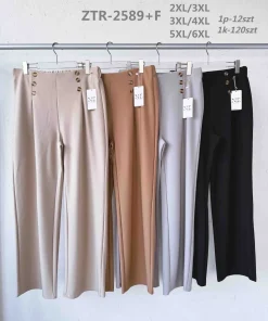 Spodnie damskie ,size 2/3xl-5/6xl ,Paczka 12szt,mix kolor