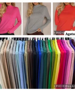 Swetry Damskie WŁOSKA,Size uni,paczka 6szt, mix kolor