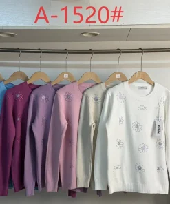 Swetry damskie,size m/l-xl/2xl,paczka 10szt ,mix kolor