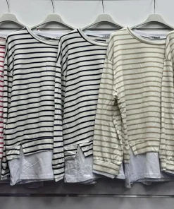 Bluzki Damskie WŁOSKA,Size uni,paczka 6szt, mix kolor