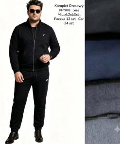 Komplety MĘSKIE,Size m-3xl,paczka 12szt, mix kolor