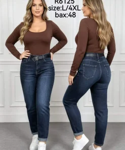 Jeansy Damskie,size l-4xl,paczka 12szt ,1kolor
