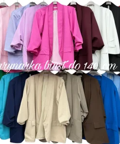 Żakiety i Marynarki Damskie,size uni,Paczka 6szt,mix kolor