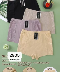 Majtki damskie,Size free,paczka 24szt, mix kolor