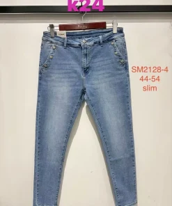 Jeansy Damskie,size 44-54,Paczka 10szt,1kolor
