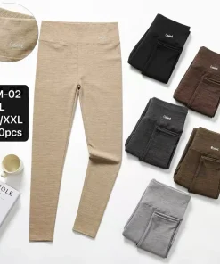 Leginsy damskie ,size m/l-xl/2xl, Paczka 12szt ,mix kolor