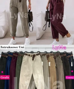 Spodnie damskie, size uni,paczka 6szt,mix kolor