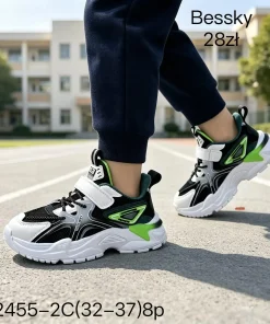 Buty Sportowe DZIECIĘCE (32-37, 8p) 1 kolor b