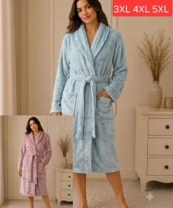 Szlafrok Damskie,Size 3xl-5xl,paczka 6szt, 1 kolor
