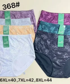 Majtki Damskie,Size 6xl-8xl,paczka 24szt, mix kolor
