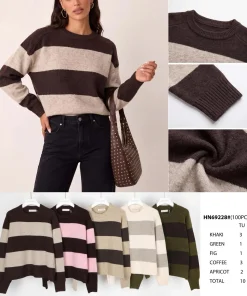 Swetry damskie,size uni,Paczka 10szt ,mix kolor