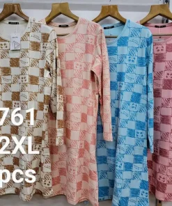 Koszule nocne Damskie,Size m-2xl,paczka 12szt, mix kolor