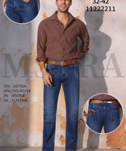 Spodnie JEANSOWE MĘSKIE,Size 32-42,paczka 12szt, 1 kolor