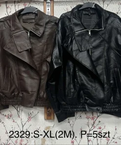 Kurtki skórzane damskie,size s-xl,paczka 5szt ,1kolor