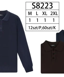 Bluzki MĘSKA ,size m-2xl,paczka 12szt ,mix kolor