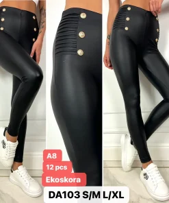 Spodnie skórzane Damskie,Size s/m-l/xl,paczka 12szt, 1 kolor