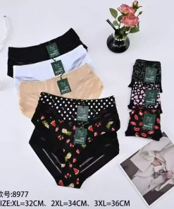 Majtki damskie,size xl-3xl,paczka 24szt, mix kolor