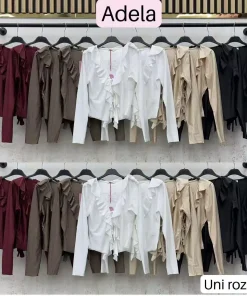 Bluzki damskie, size uni,paczka 6szt,mix kolor