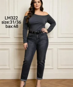 Jeansy Damskie, size 31-36,Paczka 12szt, 1 kolor