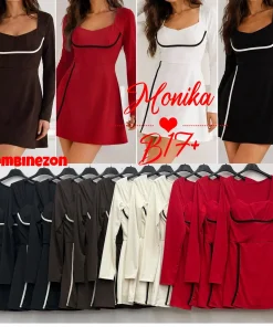 Sukienki Damskie WŁOSKA,Size uni,paczka 6szt, mix kolor