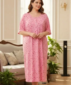 Koszule nocne damskie,size m-3xl, Paczka 10szt ,mix kolor