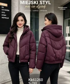 Kurtki damskie ,size s-2xl,Paczka 5szt ,1kolor
