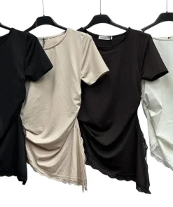 Bluzki Damskie WŁOSKA,Size uni,paczka 6szt, mix kolor
