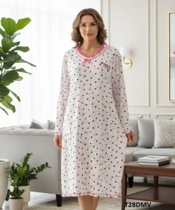 Koszule nocne damskie,size s-3xl, Paczka 10szt ,jasny kolor