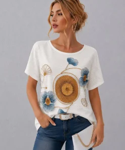 Bluzki Damskie,Size 2xl/3xl-4xl/5xl,paczka 12szt, mix kolor