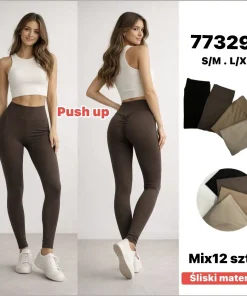 Leginsy Damskie,size s/m-l/xl,Paczka 12szt ,mix kolor