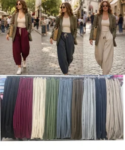 Spodnie damskie, size uni,paczka 6szt,mix kolor