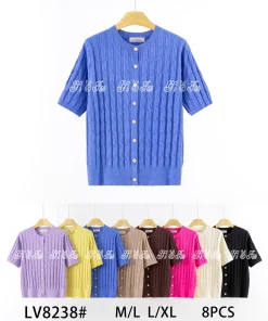 Swetry damskie, size m-2xl,paczka 8szt,mix kolor