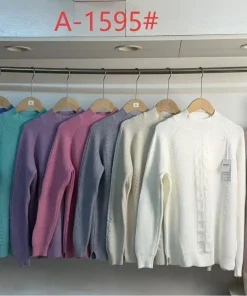 Swetry damskie,size m/l-xl/2xl,paczka 10szt ,mix kolor