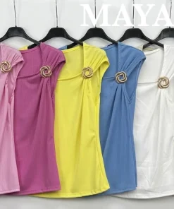 Bluzki damskie ,size uni,Paczka 6szt ,mix kolor