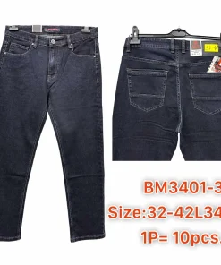 Spodnie JEANSOWE MĘSKA,size 34-42,Paczka 10szt, 1kolor