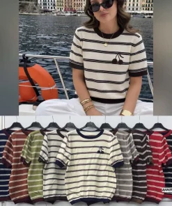 Bluzki Damskie WŁOSKA,Size uni,paczka 6szt, mix kolor