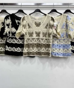 Swetry damskie, size uni,paczka 6szt,mix kolor