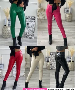 Spodnie skórzane Damskie, size s/m-l/xl,Paczka 12szt,mix kolor