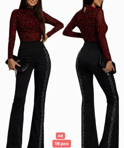 Spodnie Damskie,Size m-2xl,paczka 16szt, 1 kolor