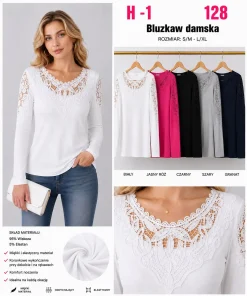 Bluzki Damskie ,size s/m-l/xl,paczka 12szt,mix kolor