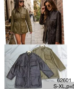 Kurtki skórzane damskie,size s-xl,paczka 5szt ,1kolor